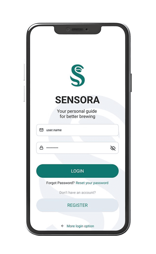 Sensora Mobile - Login