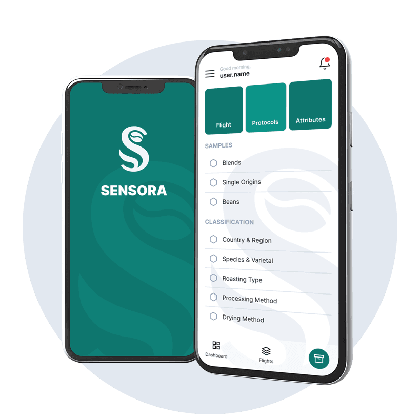 Sensora Mobile - Splash and Data